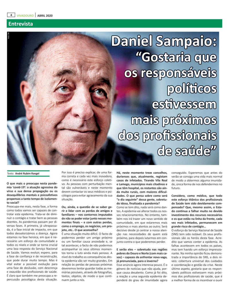 Jornal VivaDouro - Entrevista